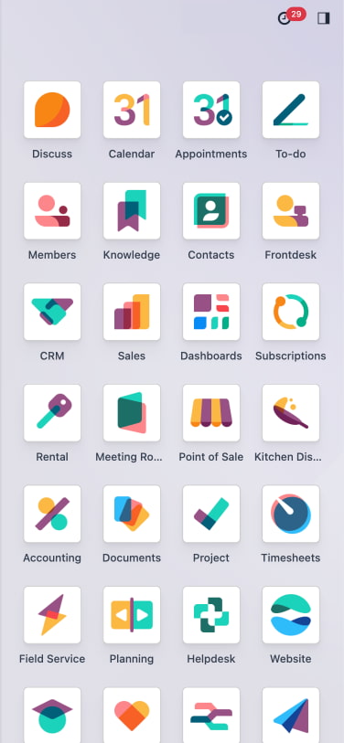 odoo partner murcia app